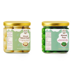 NiShru Almond Paan & Almond Rabadi Elaichi – Premium Chocolate-Coated Flavoured Almonds Sweet Snack Combo | Festive Dry Fruit Gift Pack | 150g × 2 (300g Total)