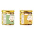 NiShru Almond Rabadi Elaichi & Cashew Rasmalai – Premium Chocolate-Coated Dry Fruit Sweet Snack Combo | Festive Dessert Flavoured Nuts Gift Pack | 150g × 2 (300g Total)