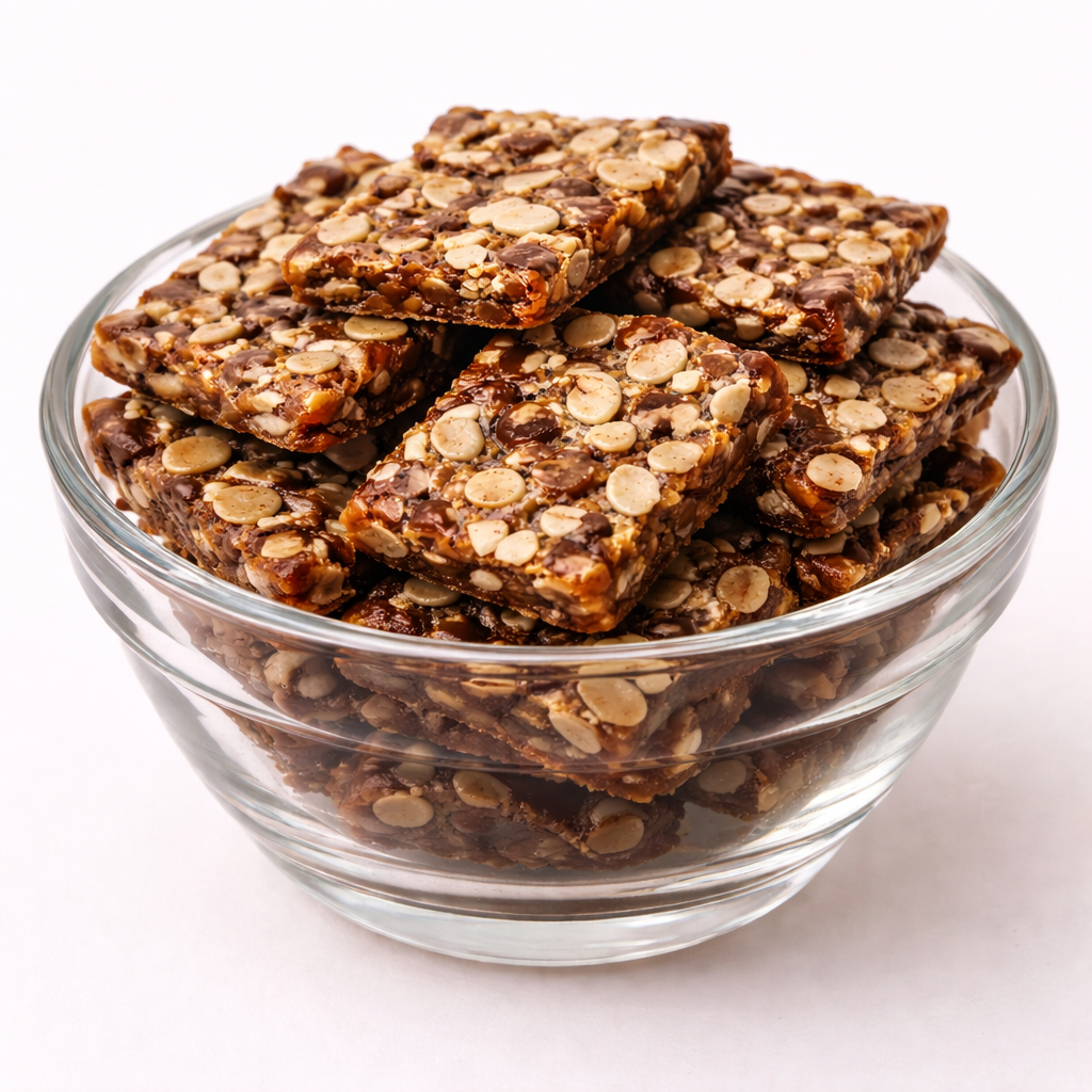 NiShru Almond Brittle Dark Chocolate Jar | Ideal Gift Hamper | Choco & Nut Dryfruit Delicacy | Crunchy Caramelised Almonds Britle | Any-time snack