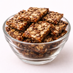 NiShru Almond Brittle Dark Chocolate Jar | Ideal Gift Hamper | Choco & Nut Dryfruit Delicacy | Crunchy Caramelised Almonds Britle | Any-time snack