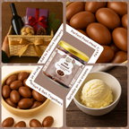 NISHRU Chocolate Almond | Roasted Almonds Coated in Smooth Creamy Milk Chocolates | Crunchy & Rich Sweet Treat | Perfect for Gifting, Snacking & Dessert | Chocolates Nuts