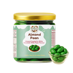 NiShru Almond Paan – Chocolate Coated Almonds with Meetha Paan Flavour | Sweet Mouth Freshener Nut Snack | Premium Festive Treat