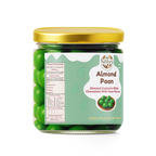 NiShru Almond Paan – Chocolate Coated Almonds with Meetha Paan Flavour | Sweet Mouth Freshener Nut Snack | Premium Festive Treat