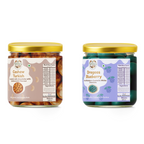 NiShru Cashew Turkish & Blueberry Dragees – Premium Chocolate-Coated Dry Fruit Sweet Snack Combo | Exotic Cashews & Fruity Almond Dragees Gift Pack | 150g × 2 (300g Total)