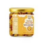 NiShru Cashew Kesar Kulfi – Chocolate Coated Premium Cashews | Rich Kulfi & Kesar Flavour Sweet Nut Snack