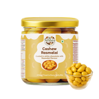NiShru Cashew Rasmalai – Premium Rasmalai Flavoured Roasted Cashews | Sweet & Creamy Saffron Nut Snack | Chocolate-Coated Crunch