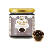 NISHRU Dates Dark Choco with Almonds - dark chocolate dates with almond | Dates Coated in Rich Dark Chocolate | Healthy Energy Snack, Naturally Sweet, No Refined Sugar, Guilt-Free Indulgence & Perfect Gifting