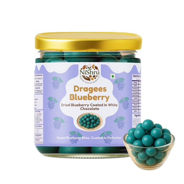 NiShru Dragees Blueberry Chocolate – Premium Gift Sweet
                  loading=