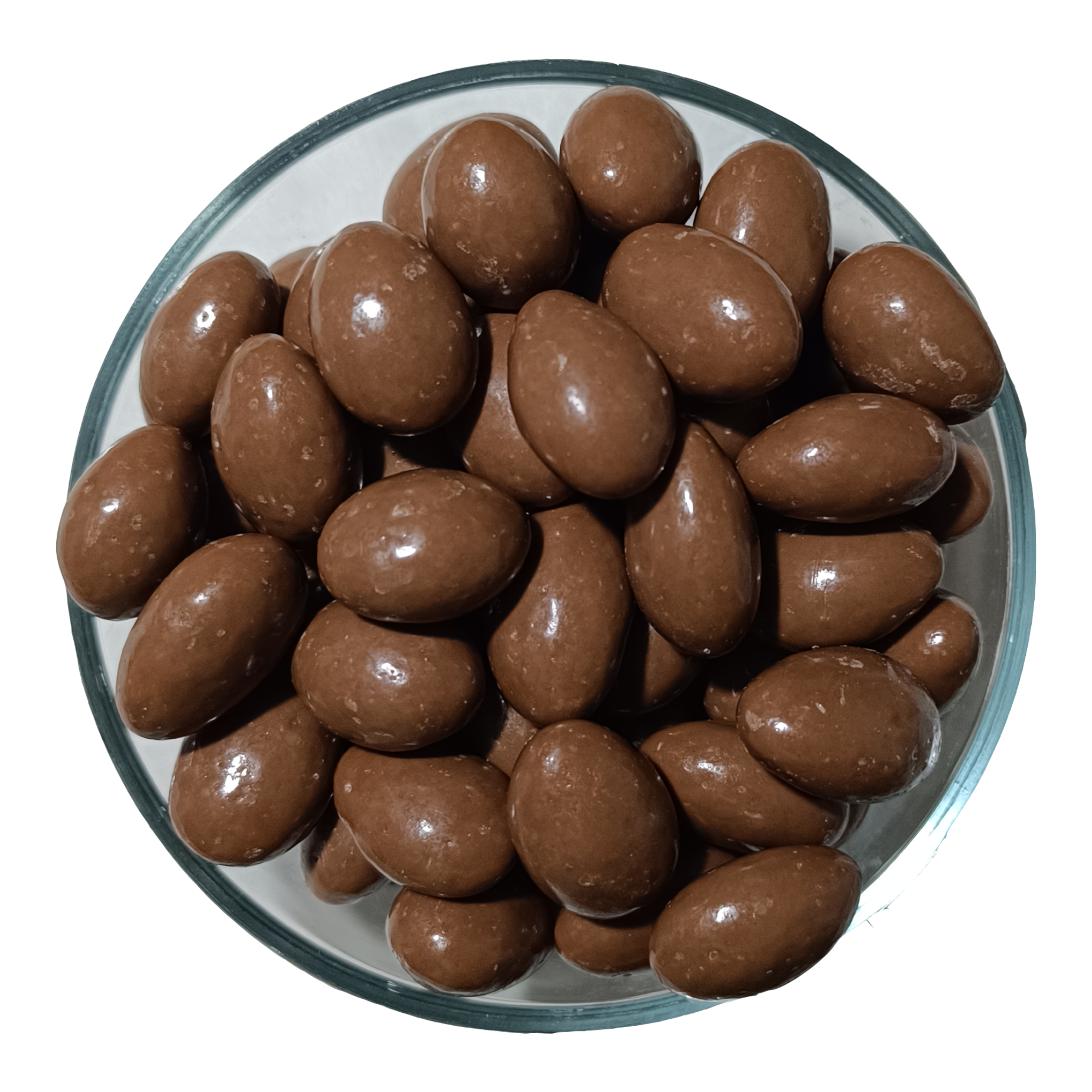 NISHRU Chocolate Almond | Roasted Almonds Coated in Smooth Creamy Milk Chocolates | Crunchy & Rich Sweet Treat | Perfect for Gifting, Snacking & Dessert | Chocolates Nuts