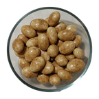 NISHRU Almond Coffee | Roasted Almonds Coated in White Chocolate | Crunchy, Aromatic & Gourmet Snack | Ideal for Gifting & Coffee Lovers