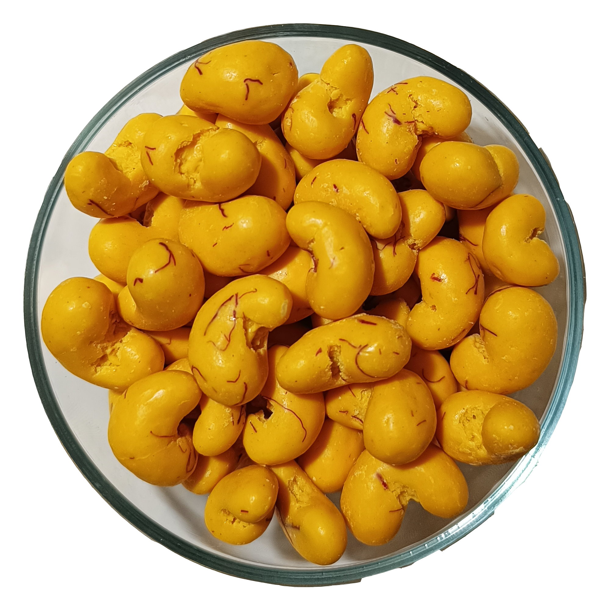 NiShru Cashew Kesar Kulfi – Chocolate Coated Premium Cashews | Rich Kulfi & Kesar Flavour Sweet Nut Snack