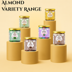 NiShru Almond Rabadi Elaichi – Chocolate Coated Almonds | Creamy Rabadi & Elaichi Flavoured Sweet Nut Snack