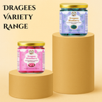 NiShru Dragees Blueberry – Chocolate Coated Blueberry Balls | Sweet Crunchy Dragee Snack | Premium Gift Treat