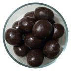 NISHRU Dates Dark Choco with Almonds - dark chocolate dates with almond | Dates Coated in Rich Dark Chocolate | Healthy Energy Snack, Naturally Sweet, No Refined Sugar, Guilt-Free Indulgence & Perfect Gifting