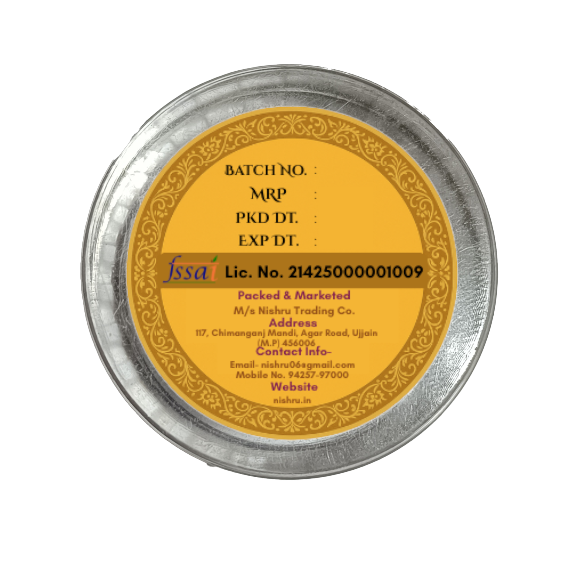 Nishru Pure Kashmiri Saffron | Grade-A Mongra Kesar Threads | Natural Kumkuma Puvvu for Pregnancy Milk, Pooja, Cooking, Biryani, Kahwa & Skin Care | Rich Aroma, Color & Flavor