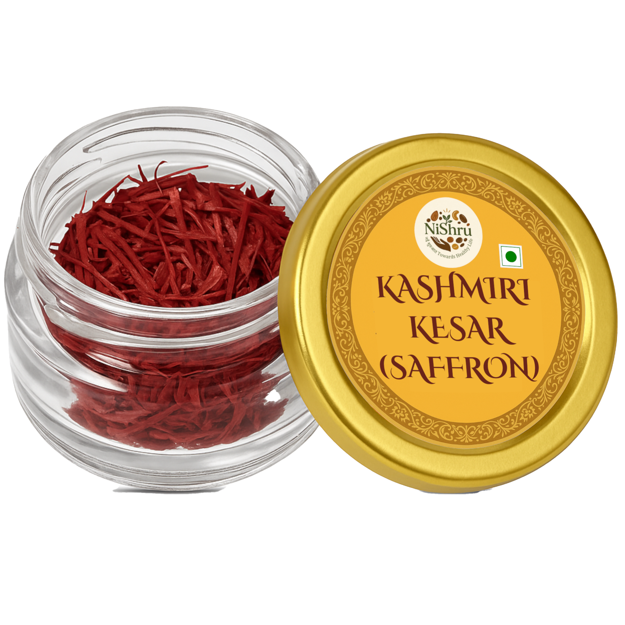 NiShru Kashmiri Kesar – Premium Saffron Threads